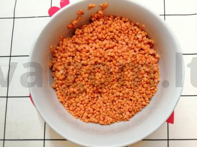 Raudonosios lęšiai su sviestu Žingsnis 5