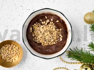 Nesaldūs „Šiškiniai“ be kepimo Žingsnis 3