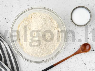 Mantai su moliūgu Žingsnis 1