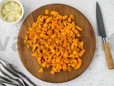 Mantai su moliūgu Žingsnis 3