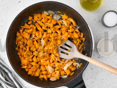 Mantai su moliūgu Žingsnis 4