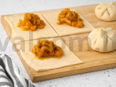 Mantai su moliūgu Žingsnis 6