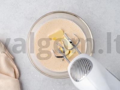 Klasikinis itališkas pyragas krustatas Žingsnis 2