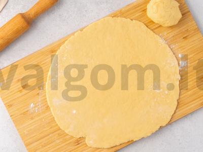 Klasikinis itališkas pyragas krustatas Žingsnis 6