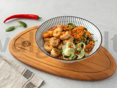 Krevetės imbiero padaže pagrindine nuotrauka