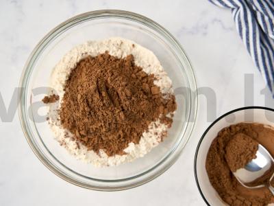 Klasikiniai brownies su kakava Žingsnis 4