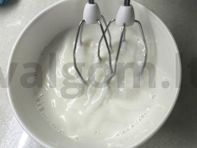 Kremas su konjaku Žingsnis 2