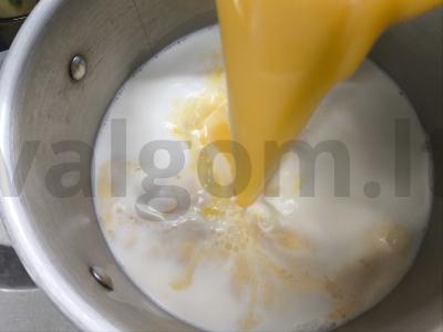 Kremas su konjaku Žingsnis 4