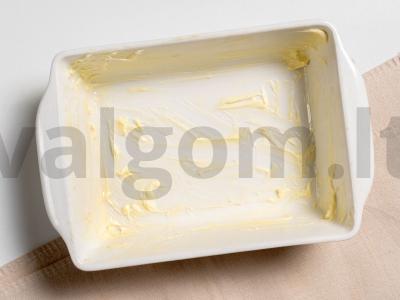 Grybai orkaitėje su vištiena ir sūriu Žingsnis 3