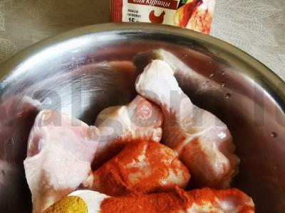 Klasikinė vištienos blauzda orkaitėje Žingsnis 2