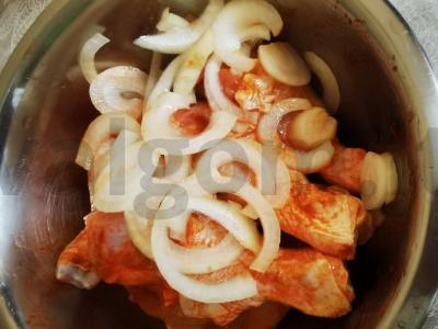 Klasikinė vištienos blauzda orkaitėje Žingsnis 6