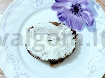 Švelnus šokoladinis mannikas puodelyje Žingsnis 5