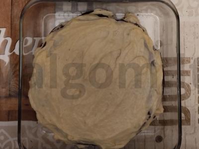 Šokoladinis tortas su kremu ir grietine Žingsnis 4