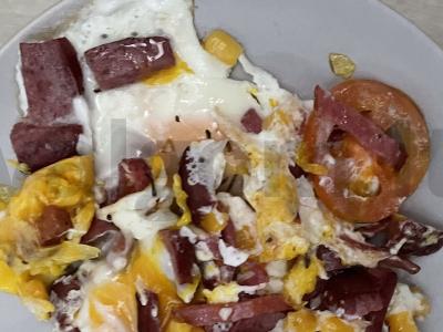 Dešrainė šakšuka su pomidorais Žingsnis 7