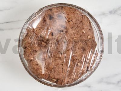 Linų miltų duona su saulėgrąžų sėklomis Žingsnis 2