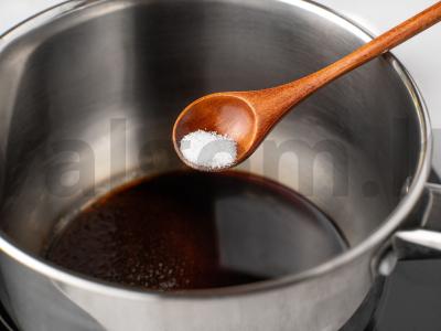 Salotos su braškėmis, rukola ir pesto Žingsnis 1