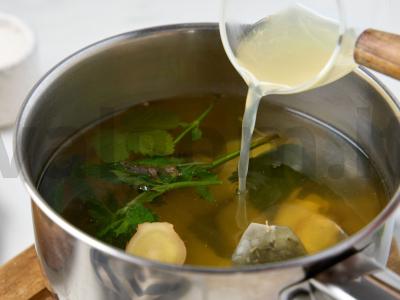 Šaltas žaliasis arbata Žingsnis 4