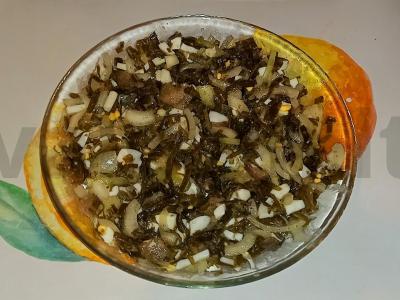 Jūros kopūstų salotos „Studentų“ pagrindine nuotrauka