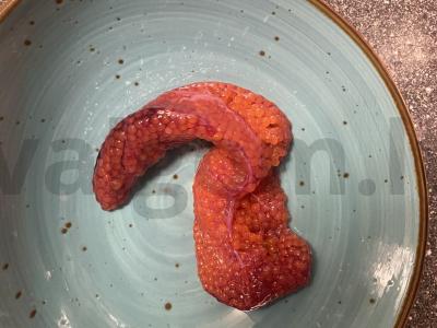 Kepta upėtakio ikra Žingsnis 1