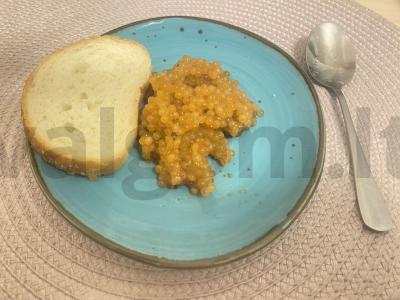 Kepta upėtakio ikra pagrindine nuotrauka