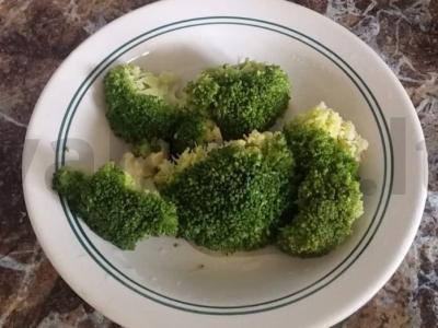 Spagečiai su keptu lyulya-kebab ir brokoliais Žingsnis 5