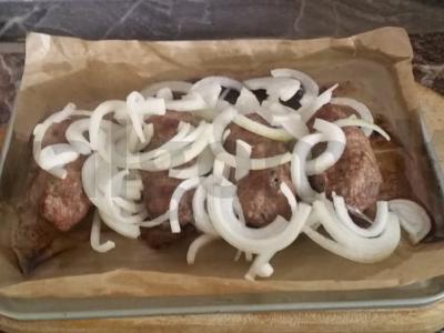 Spagečiai su keptu lyulya-kebab ir brokoliais Žingsnis 6