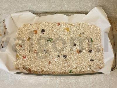 Granola namuose su riešutais ir medumi Žingsnis 5