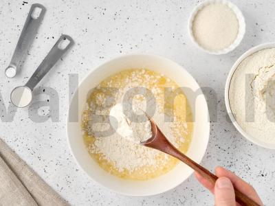 Mini blynai su kondensuotu pienu Žingsnis 3