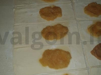 Obuolių sluoksniai Žingsnis 3