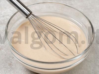 Grikių miltų blynai Žingsnis 2