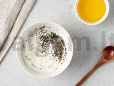 Patingėlių avižinė košė stiklainyje Žingsnis 1