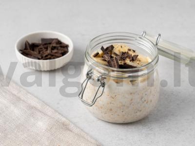 Patingėlių avižinė košė stiklainyje Žingsnis 4