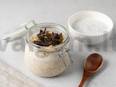 Patingėlių avižinė košė stiklainyje Žingsnis 5