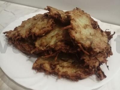 Rudens bulvių ir cukinijų dranikai pagrindine nuotrauka