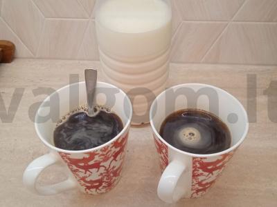 Rytinė kava su skrudinta duona Žingsnis 2