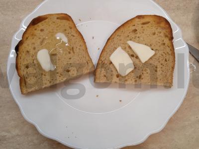 Rytinė kava su skrudinta duona Žingsnis 6