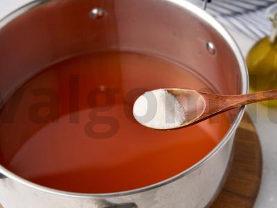 Cukinijos su pomidorų pasta žiemai Žingsnis 2