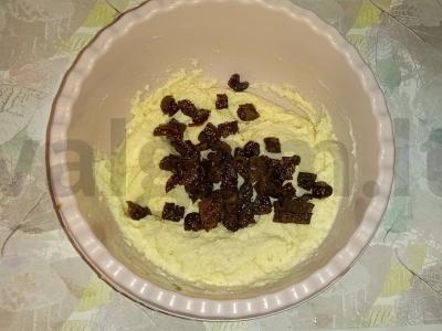 Varškės keksiukai su figomis Žingsnis 6