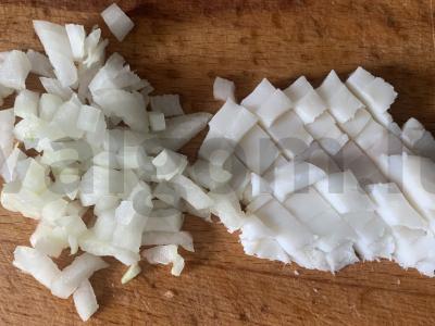 Karšti sumuštiniai su lašiniais orkaitėje Žingsnis 2