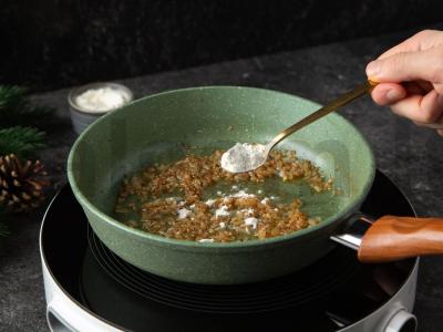 Jūlienas su krevetėmis Žingsnis 4