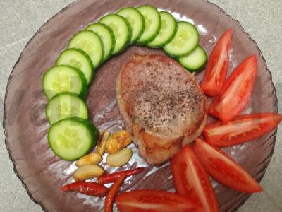 Jautienos steikas su pipirais pagrindine nuotrauka