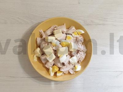 Vištienos paštetas su petražolėmis Žingsnis 3