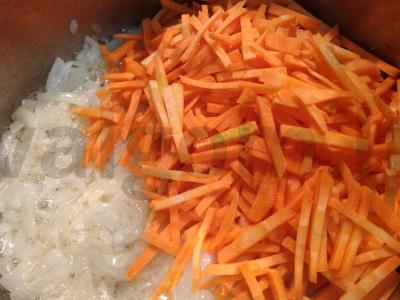 Daržovių ir grietinėlės kreminė sriuba Žingsnis 2