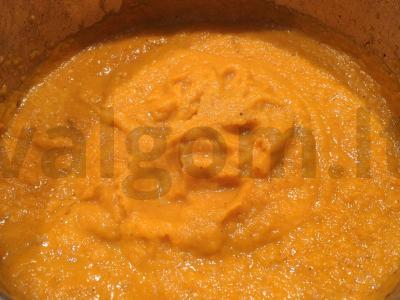 Daržovių ir grietinėlės kreminė sriuba Žingsnis 5