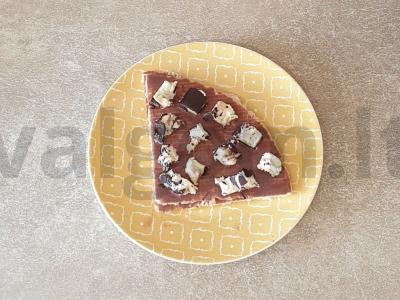 Vaflinis tortas su kondensuotu pienu ir sūreliais Žingsnis 4