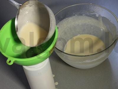 Ploni nėriniai blynai su kefyru ir gazuotu vandeniu Žingsnis 9