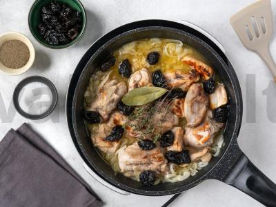 Kailinis triušis su džiovintais slyvomis Žingsnis 5