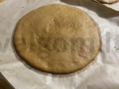 Švelnus tortas su virta saldžia grietinėle Žingsnis 6