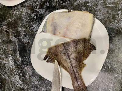 Kepta plokščiažuvė Žingsnis 1