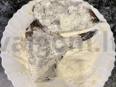 Kepta plokščiažuvė Žingsnis 2